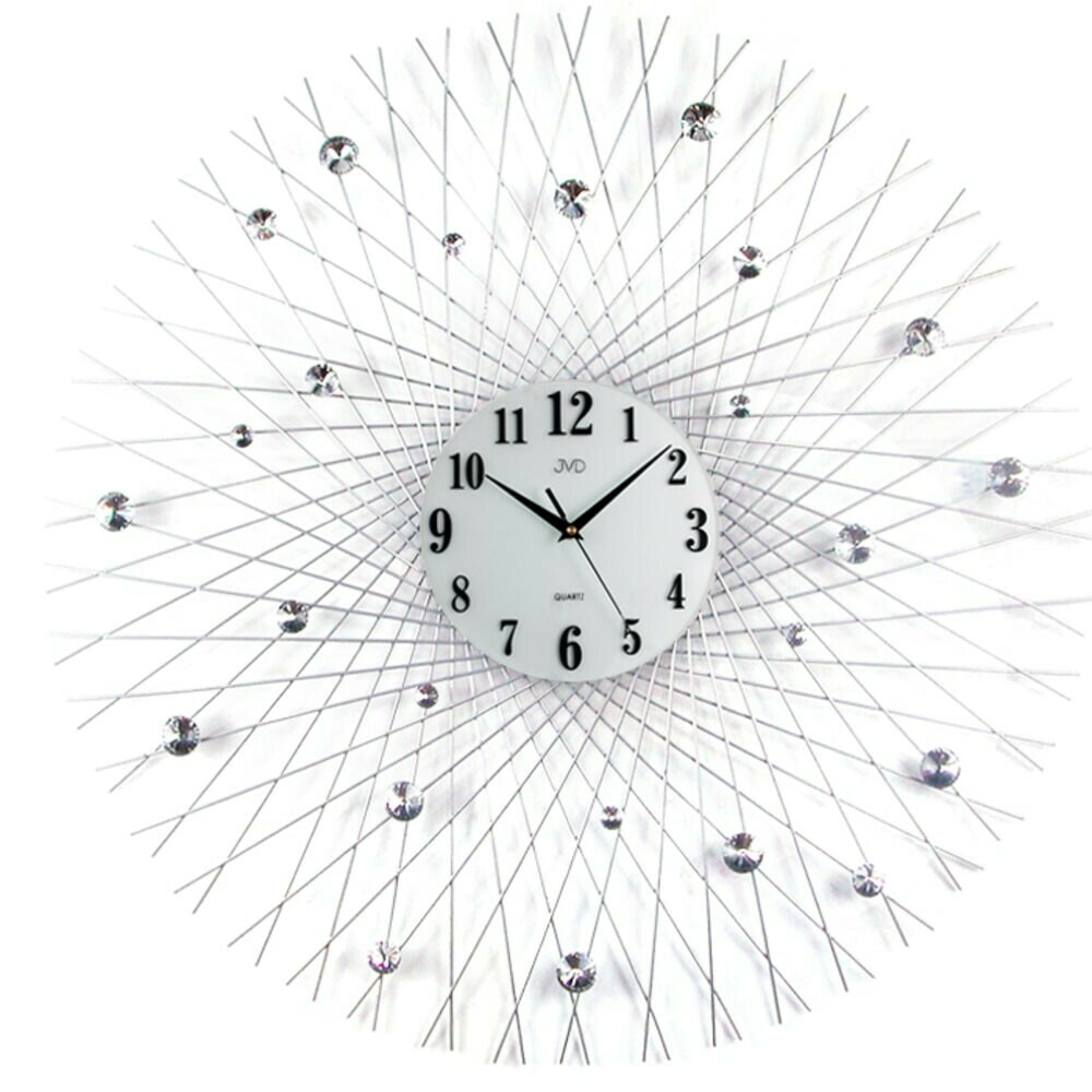 Horloge murale en m&eacute;tal Constellation et brillants