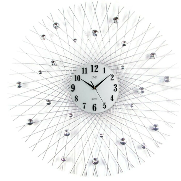 Horloge murale en métal Constellation et brillants