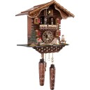 Horloge coucou &agrave; 12 m&eacute;lodies &agrave; pile 30cm Trenkle 3 quarts