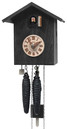 Horloge coucou moderne cube m&eacute;canique 8 jours noir