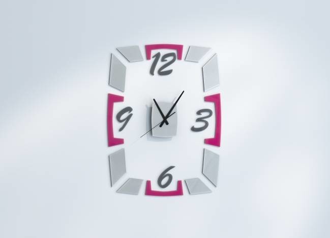 Horloge murale à quartz personnalisable Lacerta