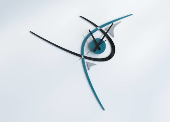Horloge murale à quartz personnalisable Sagitta