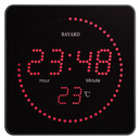 Horloge &agrave; calendrier &agrave; LED sur secteur affichage de la temp&eacute;rature