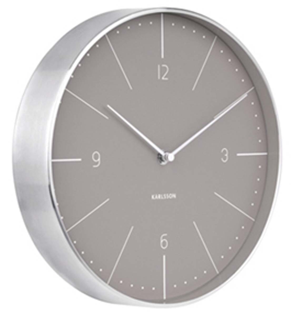 Horloge murale moderne style industriel Karlsson_profil