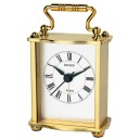 Pendulette Bayard style officier dor&eacute;e 11 cm chiffres romains