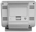 R&eacute;veil digital gris/blanc multifonctions temp&eacute;rature double alarme_arriere