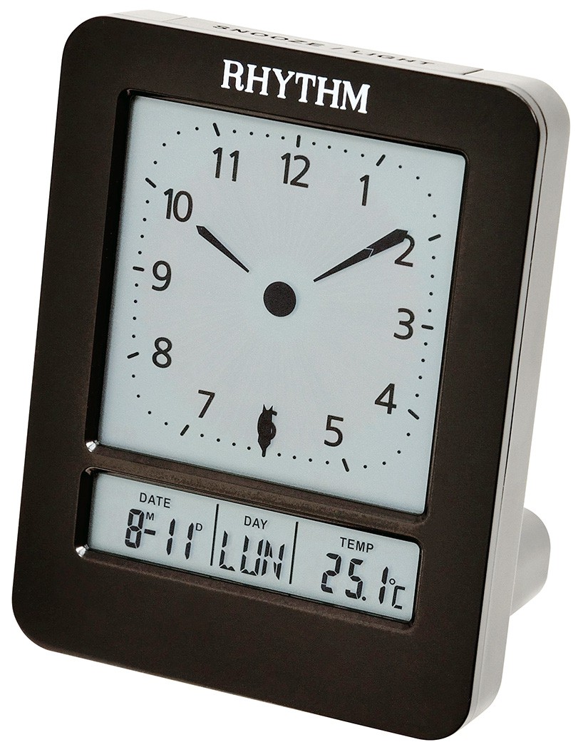 R&eacute;veil digital double alarme affichage des aiguilles digitales