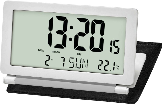 Blanc - une nouvelle génération de réveil intelligent à affichage numérique  multifonctions lumineux horloge intelligente température calendrier