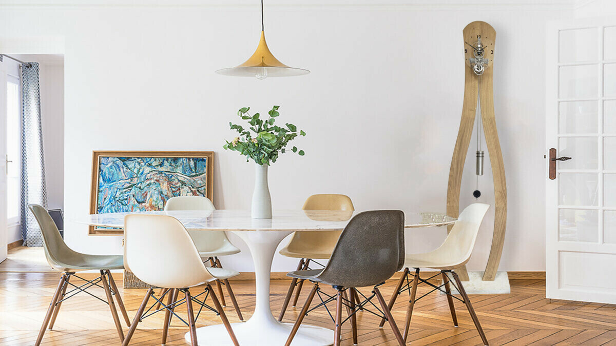 horloge comtoise originale en situation