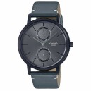 Montre Casio en cuir noir affichage de date