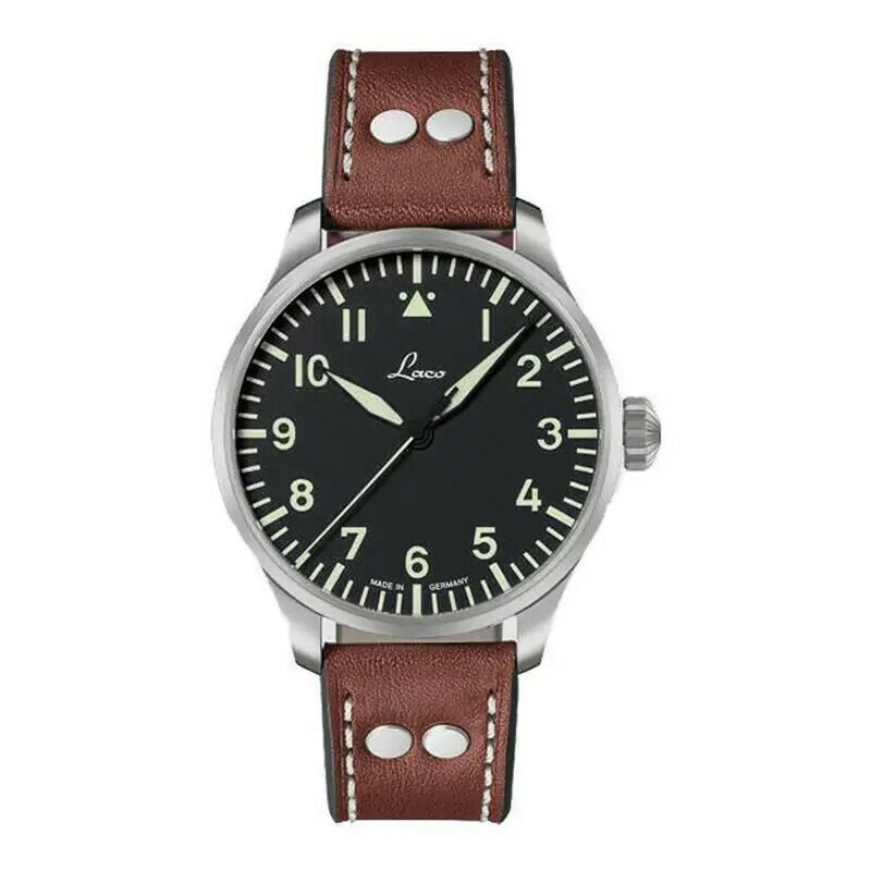 Montre Laco pilote acier Genf 861807.2.D