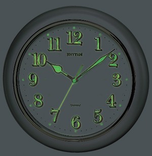 Cadran rond lumineux