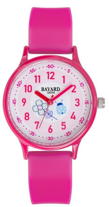 Montre enfant rose girly Bayard