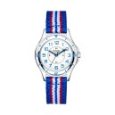 Montre ado gar&ccedil;on bleue style sportif Bayard
