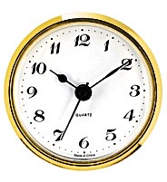 M&eacute;canisme d'horloge rond &agrave; encastrer