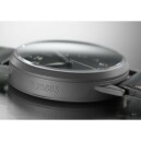 Montre Laco automatique M&uuml;nster acier sabl&eacute; 861748 verre bomb&eacute;