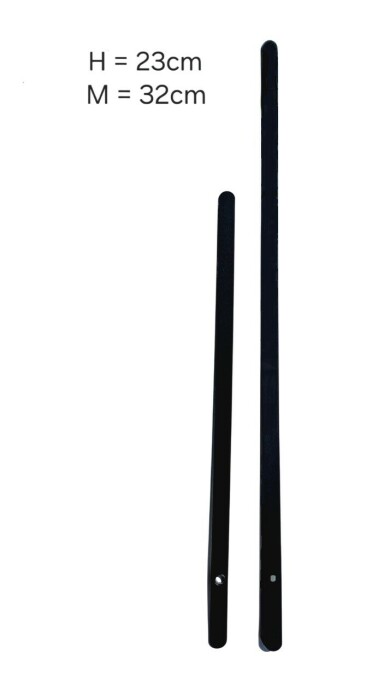 Set d'aiguille droite en aluminium
