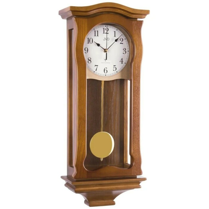 Carillon Westminster radio piloté en bois de chêne