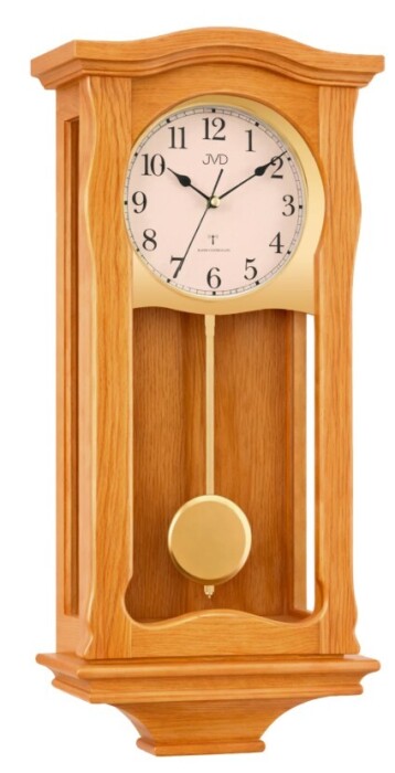 Carillon Westminster radio pilot&eacute; en bois