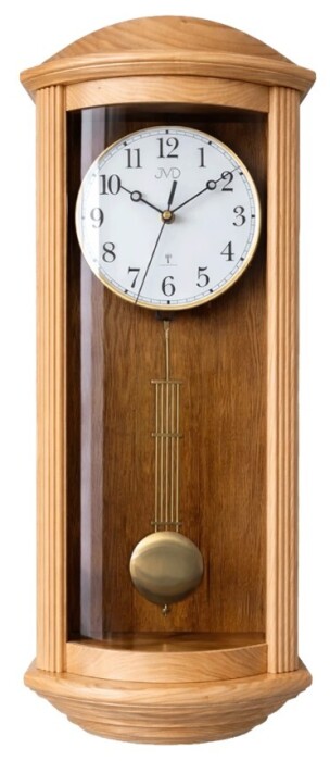 Carillon Westminster radio pilot&eacute; en bois clair