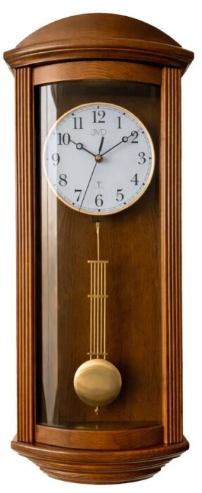 Carillon Westminster radio pilot&eacute; en bois de noyer