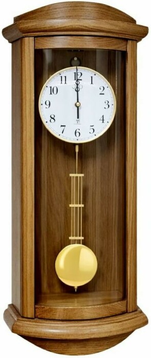 Carillon Westminster radio pilot&eacute; en bois de ch&ecirc;ne clair