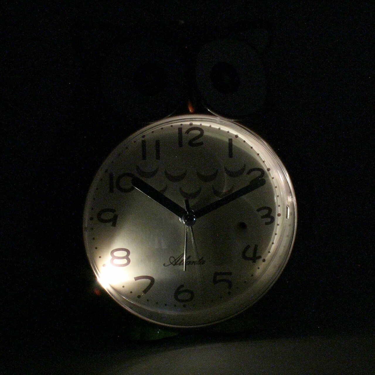 R&eacute;veil silencieux gris pour enfant &quot;hibou&quot;_nuit