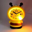 R&eacute;veil silencieux jaune pour enfant &quot;abeille&quot;_lumiere