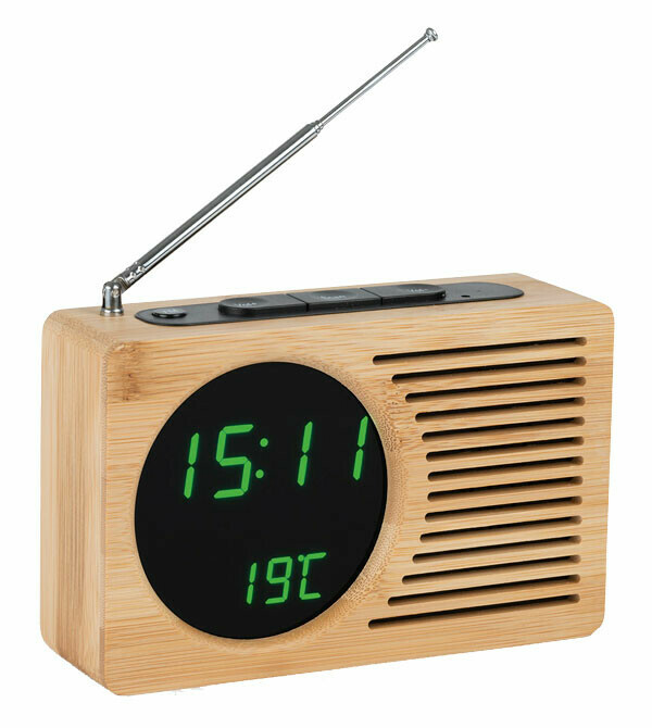 Réveil radio pilote températur 86x60x100mm TFA 60.2503 - Bringhen Group  Onlineshop