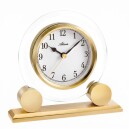 Horloge Atlanta &agrave; poser verre et laiton