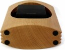 Pendulette &agrave; poser radio-pilot&eacute;e en bois massif_arriere