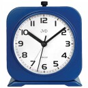 R&eacute;veil silencieux JVD bleu m&eacute;tal sonnerie bip-bip