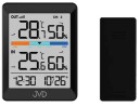 Station m&eacute;t&eacute;o noire avec &eacute;clairage &agrave; poser ou &agrave; accrocher_sonde