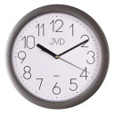 Pendule murale ronde silencieuse grise
