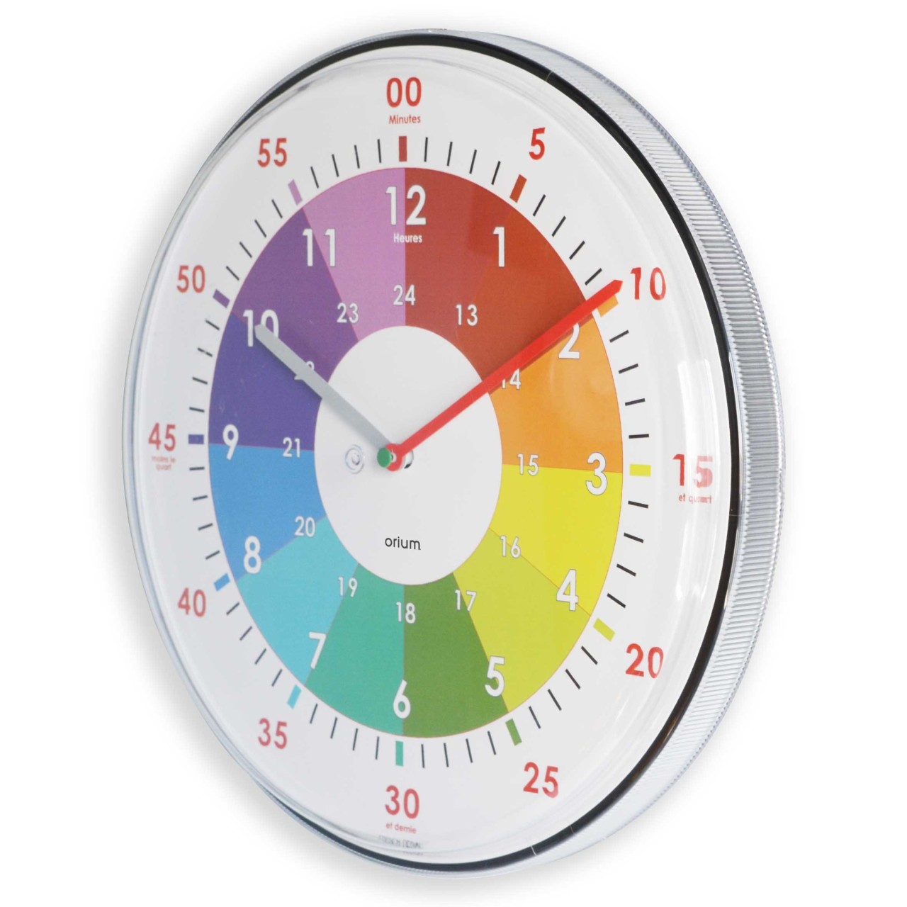 Horloge enfant : Devis sur Techni-Contact - Pendule coloré mural