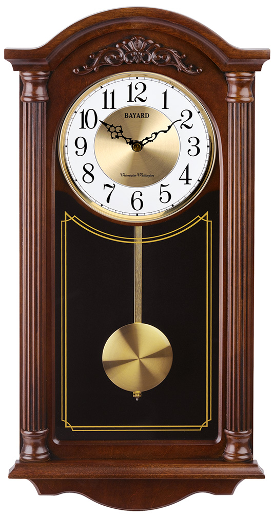 sonnerie westminster mécanisme horloge quartz à balancier aiguilles ciselées 