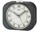 R&eacute;veil silencieux noir Seiko