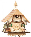 Horloge coucou musical bois naturel 29 cm