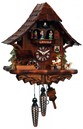 Horloge coucou chalet musical 1 jour tyroliens danseurs