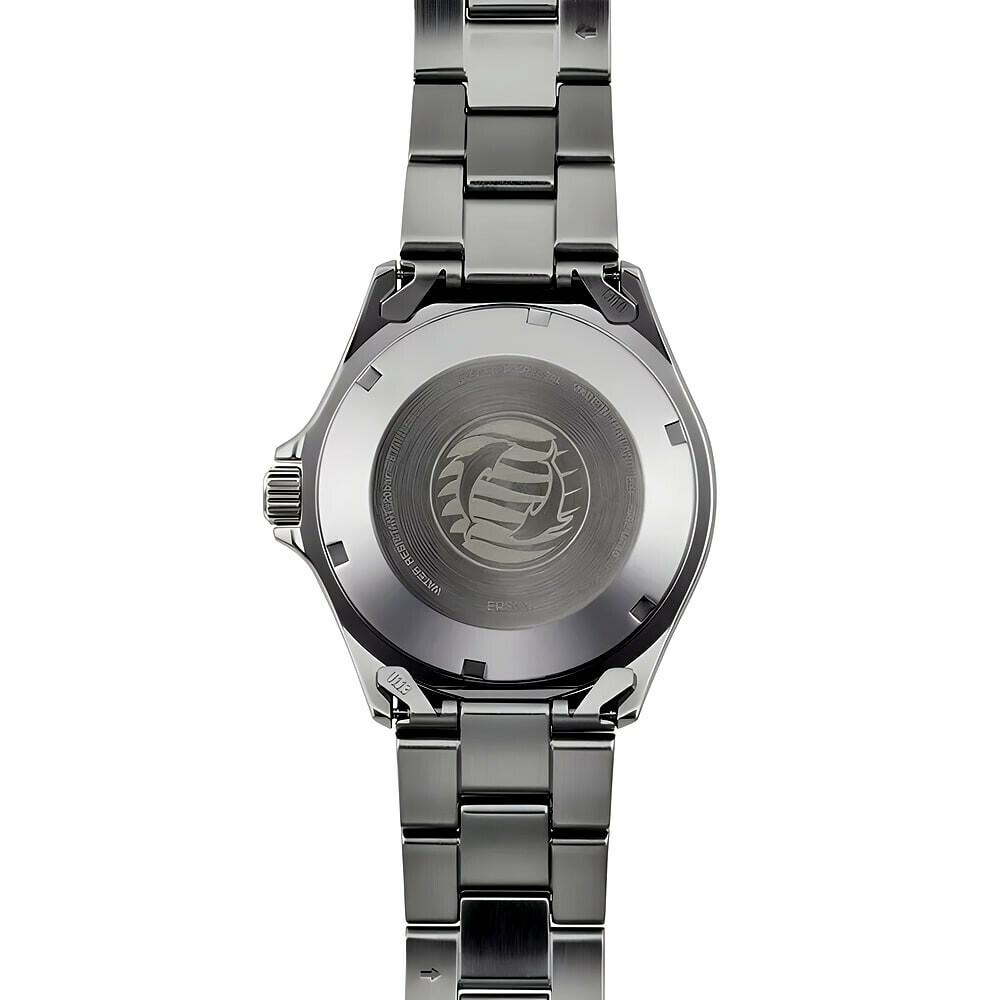Montre de plong&eacute;e Orient Mako III cadran vert homme RA-AA0004E arriere