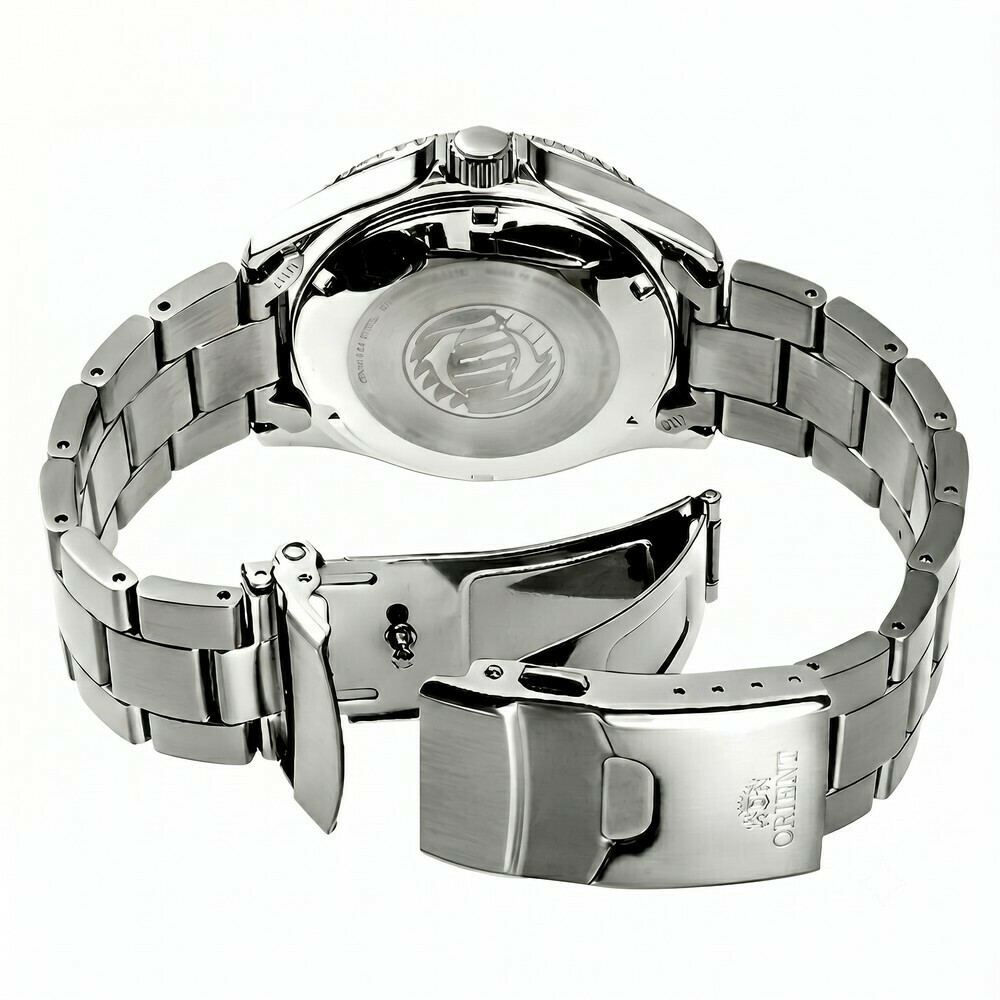 Montre de plong&eacute;e Orient automatique cadran bleu homme RA-AA0812L arriere