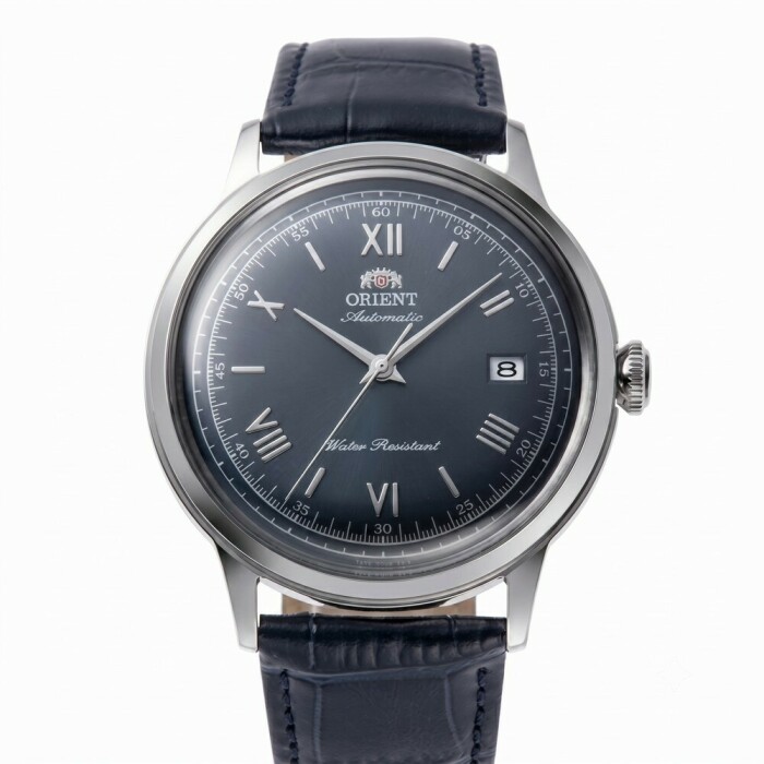 Montre automatique Orient Bambino cadran bleu homme RA-AC0024L