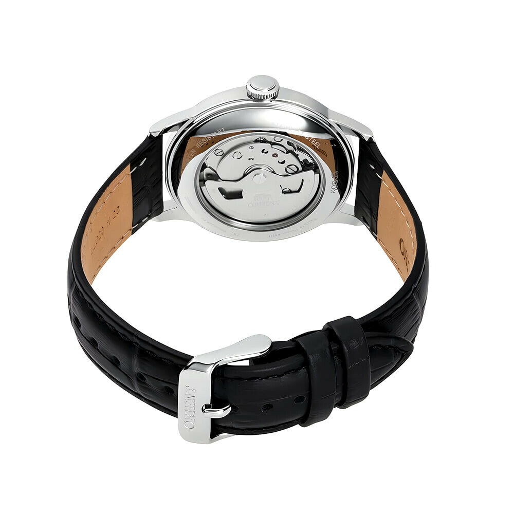 Montre automatique Orient Bambino cadran noir homme RA-AC0M02B fermoir