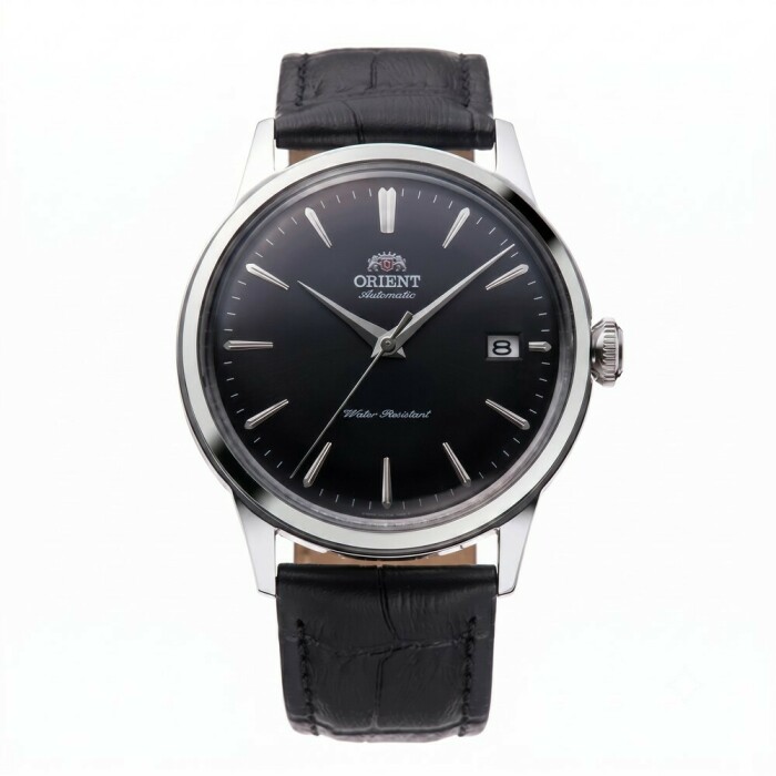 Montre automatique Orient Bambino cadran noir homme RA-AC0M02B