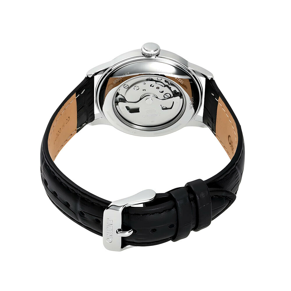 Montre automatique Orient Bambino cadran blanc homme RA-AC0M03S fermoir