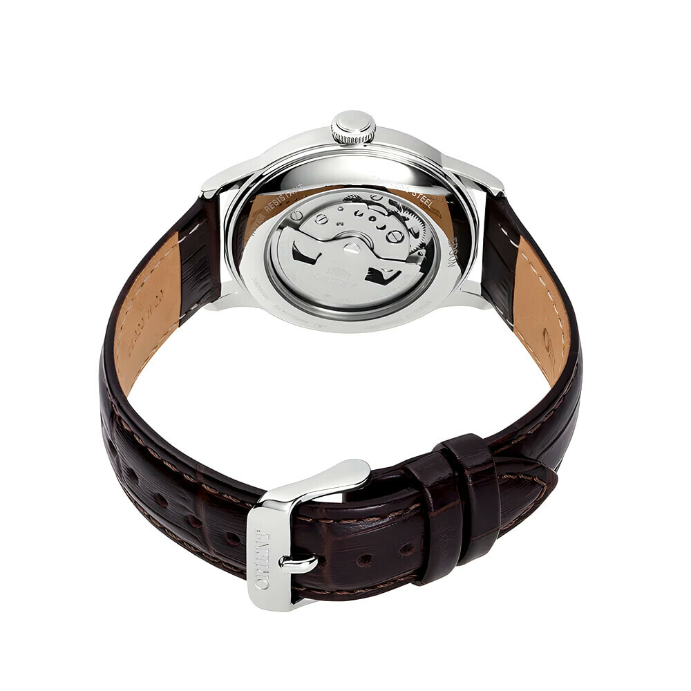 Montre automatique Orient Bambino cadran ivoire homme RA-AC0M04Y fermoir