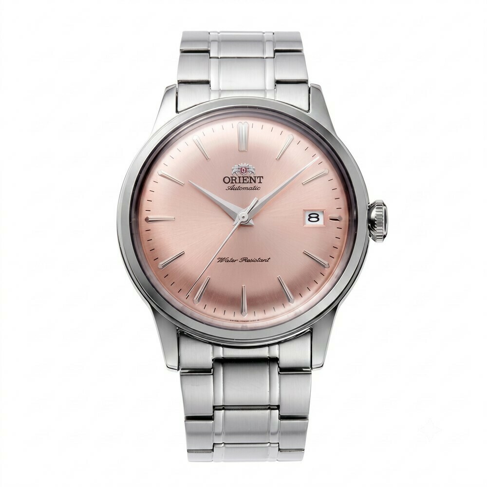 Montre automatique Orient Bambino cadran rose homme RA-AC0M11Y