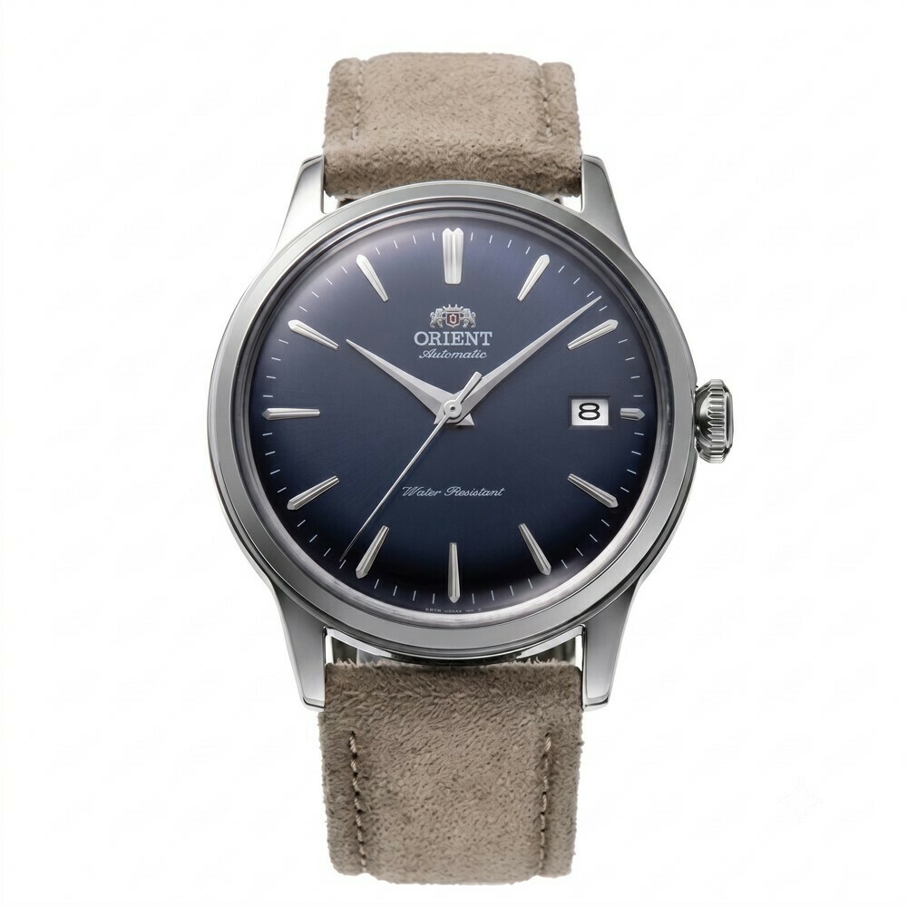 Montre automatique Orient Bambino cadran bleu nuit RA-AC0M12L