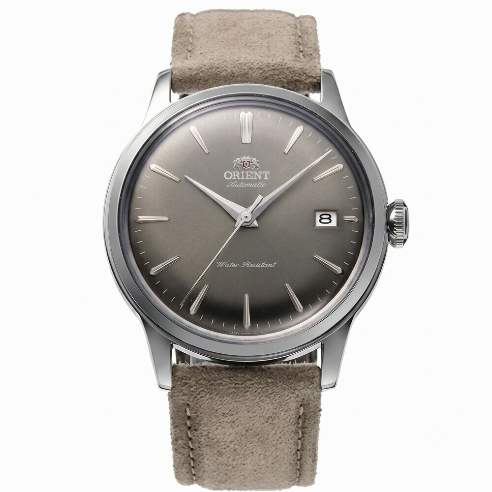 Montre automatique Orient Bambino cadran taupe homme RA-AC0M13N