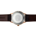 Montre automatique Orient Bambino bo&icirc;tier ros&eacute; homme RA-AC0P04Y arriere